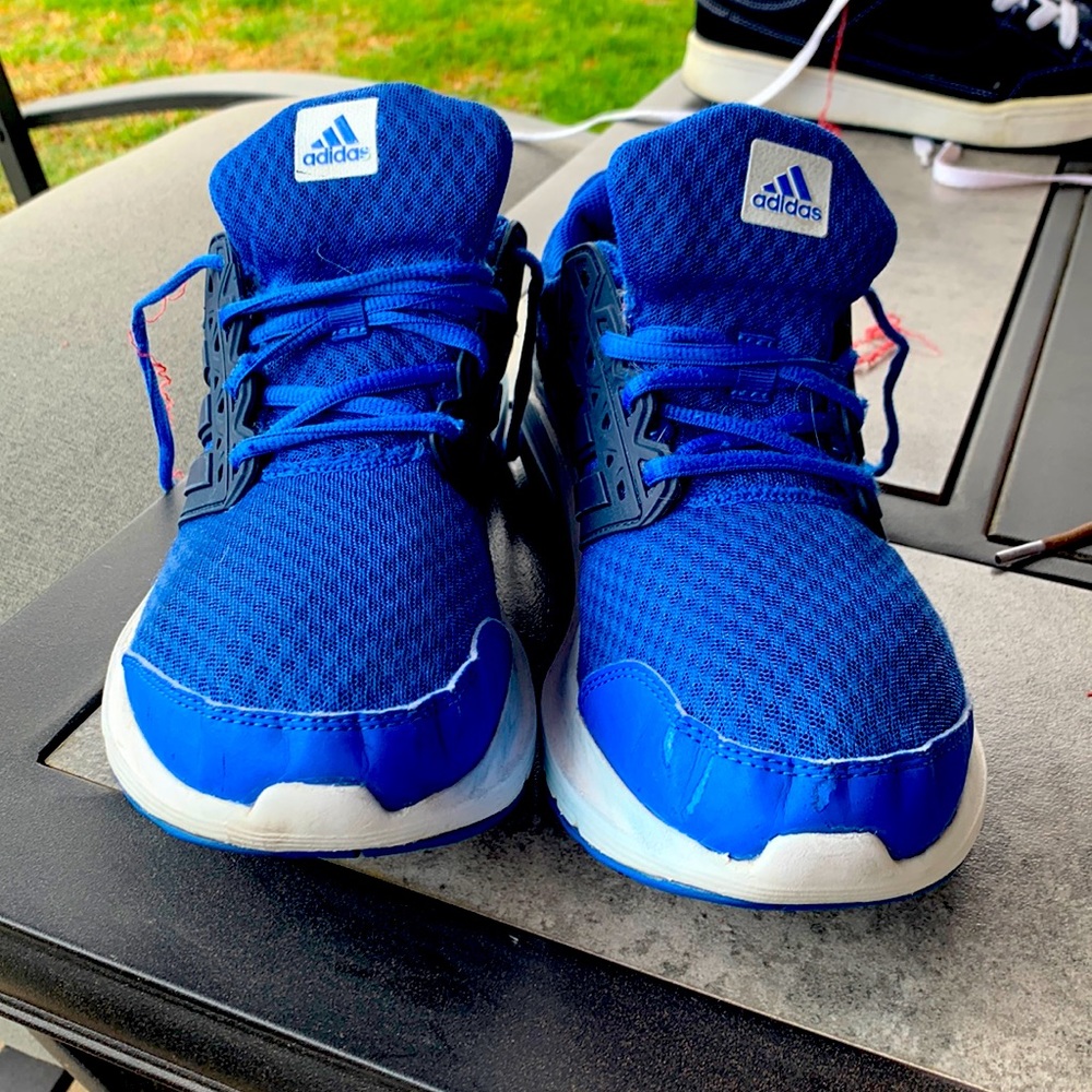 Blue adidas 9.0